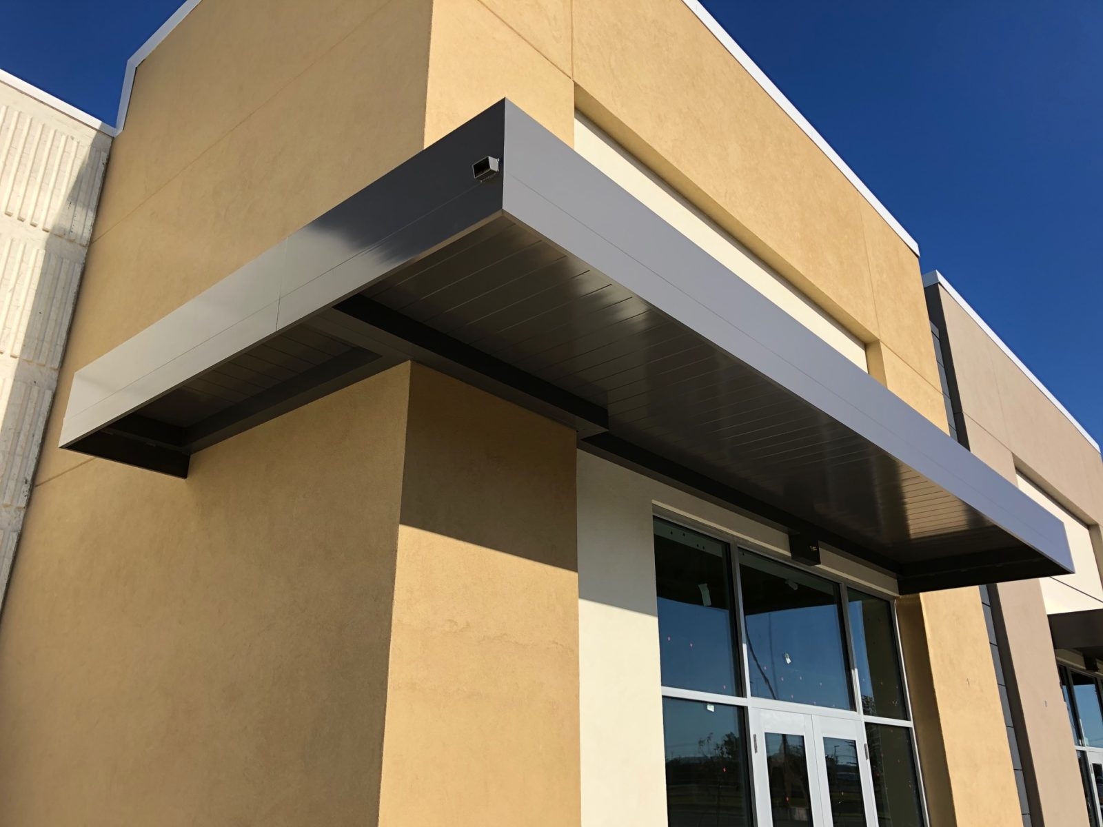 Commercial Metal Awnings & Commercial Canopies | Canopy Replacement ...